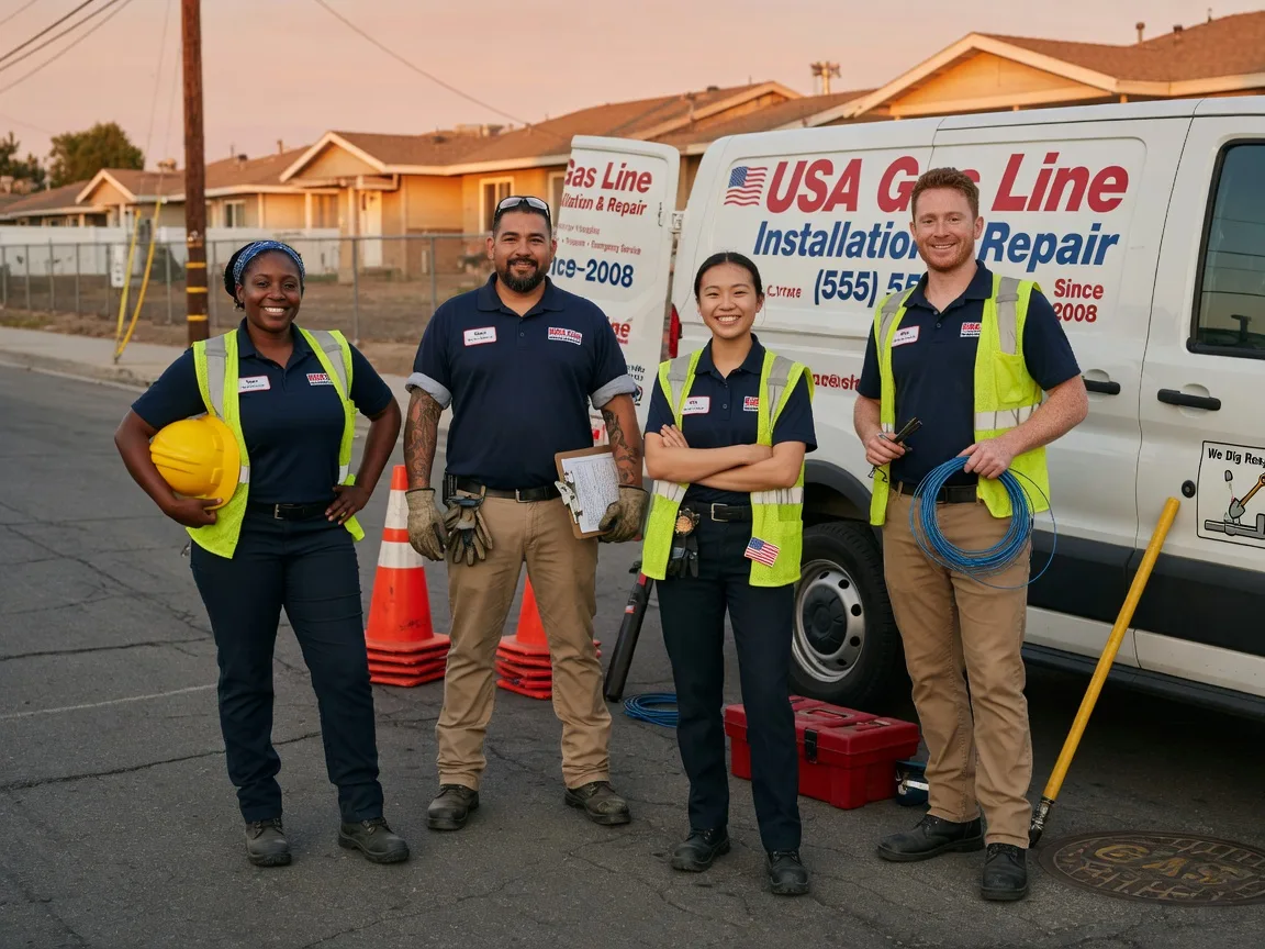 Gas Line Installation company in Hazleton, PA